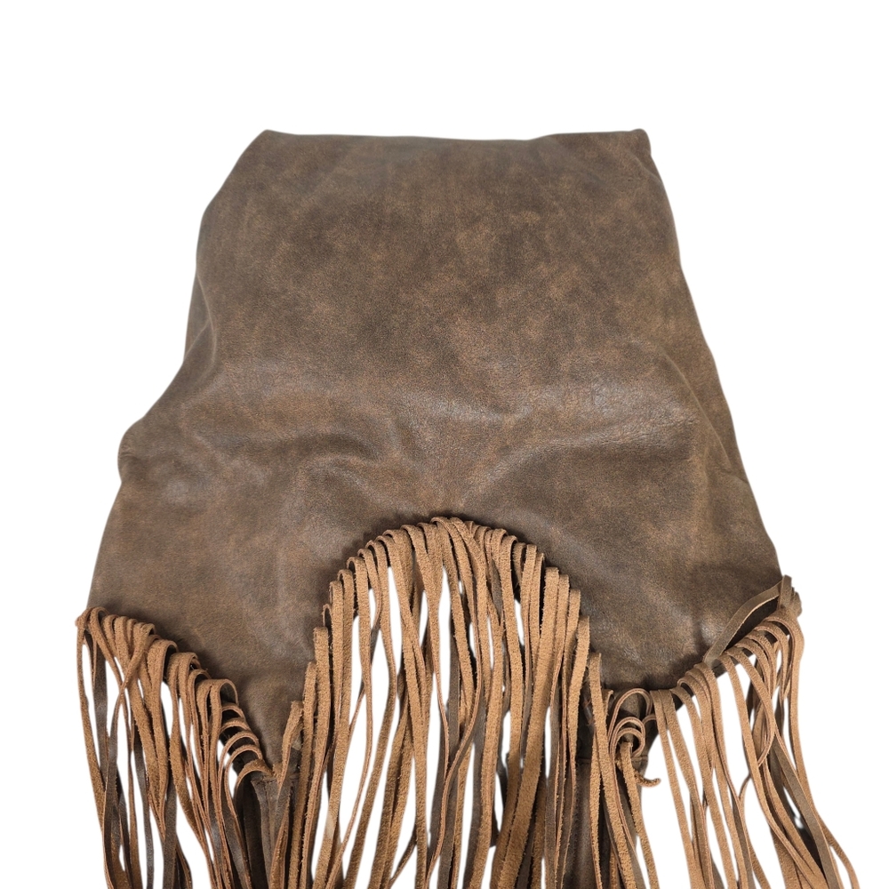 Jennifer Haley Fringe Leather Bag Large - Picture 5 of 10